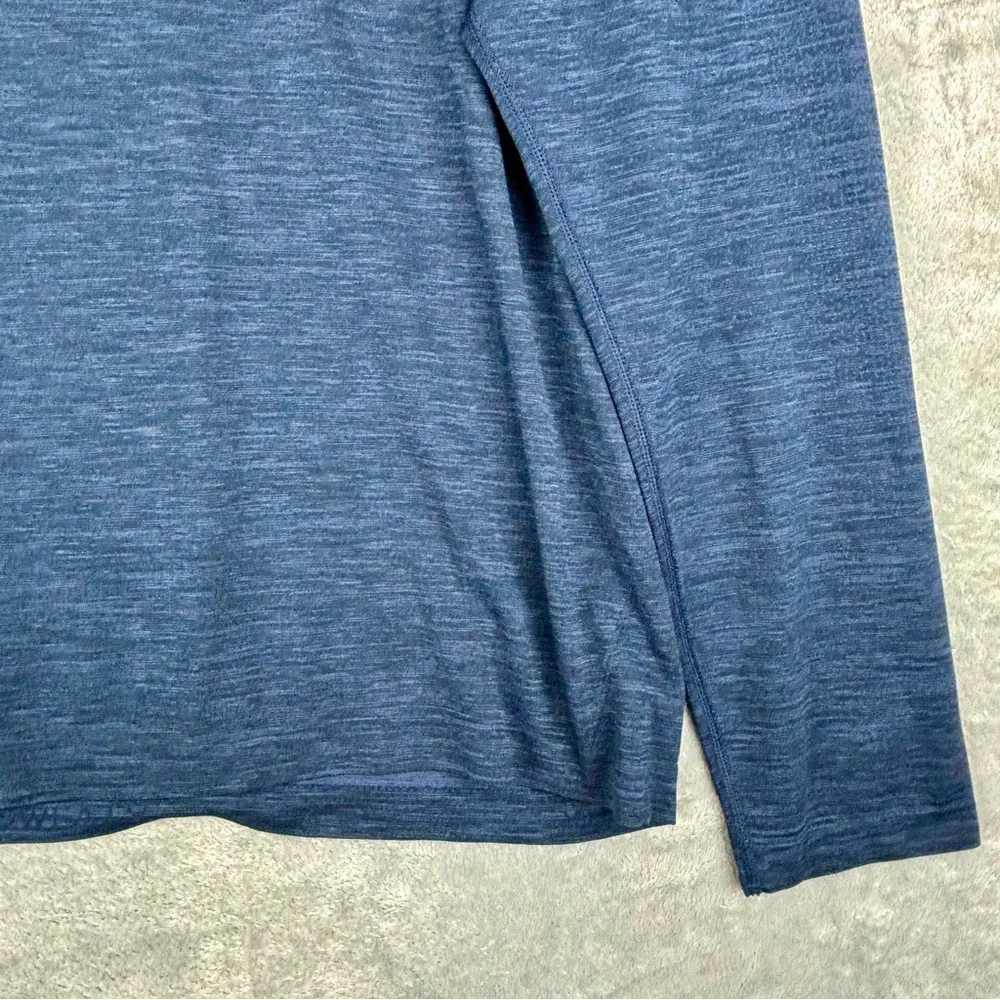 Lululemon Shirt Mens‎ XL Metal Vent Tech Long Sleeve Mineral Blue True Navy